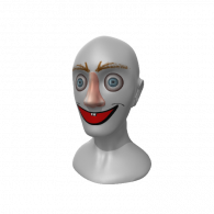3d model - le clown