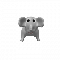 3d model - Elephant #3 :)))))))