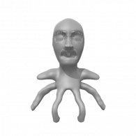 3d model - cursed head