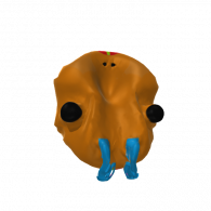 3d model - tongle eater