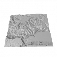 3d model - Grand Canyon