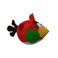 3d model - Angry Ugly Birds