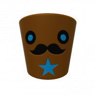 3d model - bloempot