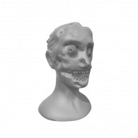 3d model - Zombie Head