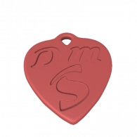 3d model - heart pendant