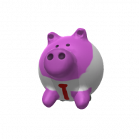 3d model - father pig