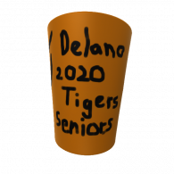 3d model - Delano Class of 2020 Cup