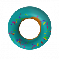 3d model - miam le bon donut