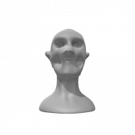 3d model - Alien Head
