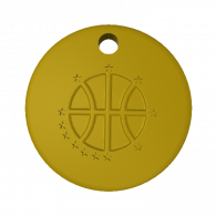 3d model - circle pendant