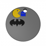 3d model - circle pendant