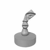 3d model - face 