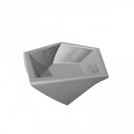 3d model - the twisted bowl