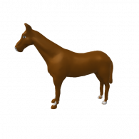 3d model - 3D horse