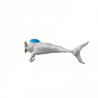 3d model - sharkplane