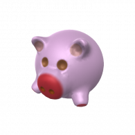 3d model - свинка