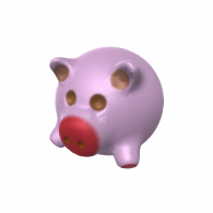3d model - свинка