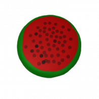 3d model - watermelon