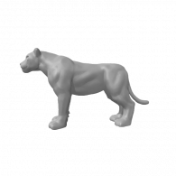 3d model - Lion