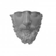 3d model - Bearded man