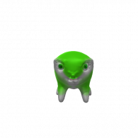 3d model - leafy creature