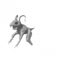3d model - dino ish thing