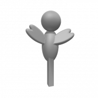 3d model - แมลงปอ