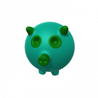 3d model - cerdito de jon ander