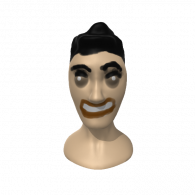 3d model - face