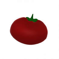 3d model - tomato