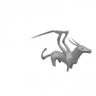 3d model - dragon 1 day 5