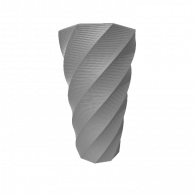 3d model - swirly vase