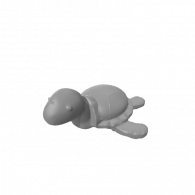 3d model - DAVE THE TURTLE