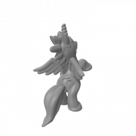 3d model - Cutie Unicorn