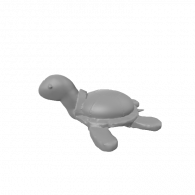 3d model - DAVE THE TURTLE