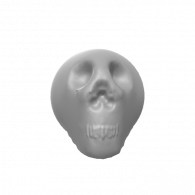3d model - calavera