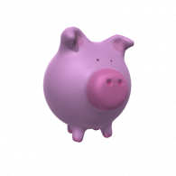 3d model - pinkpig