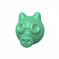 3d model - pilot pig