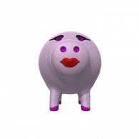 3d model - Mrs pig