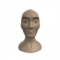 3d model - face