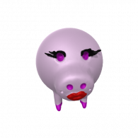 3d model - Mrs pig
