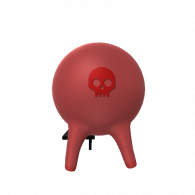 3d model - Skater Pig