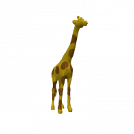 3d model - Giraffe
