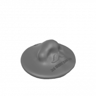 3d model - circle pendant