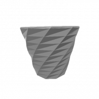 3d model - spiral vase