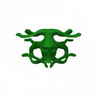 3d model - Dark mark from harry potter