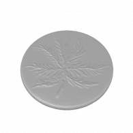 3d model - weed leaf custom grinder