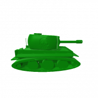 3d model - tank
