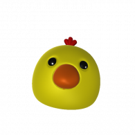 3d model - chicken