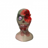 3d model - zombie head